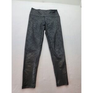 Offline by Aerie Black Two Tone High Rise‎ Leggings Black Womens L 27" inseam